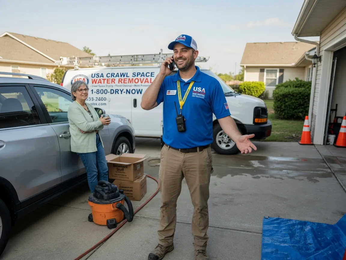 Crawl Space Water Removal Bowie, AZ FAQs
